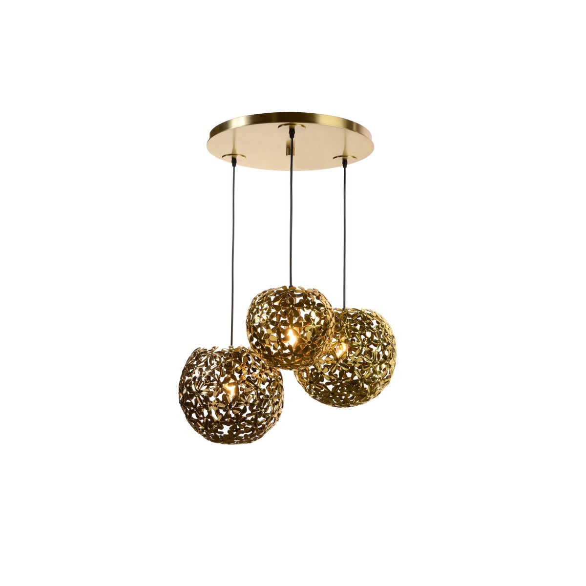 Lala Trio - Polished Brass