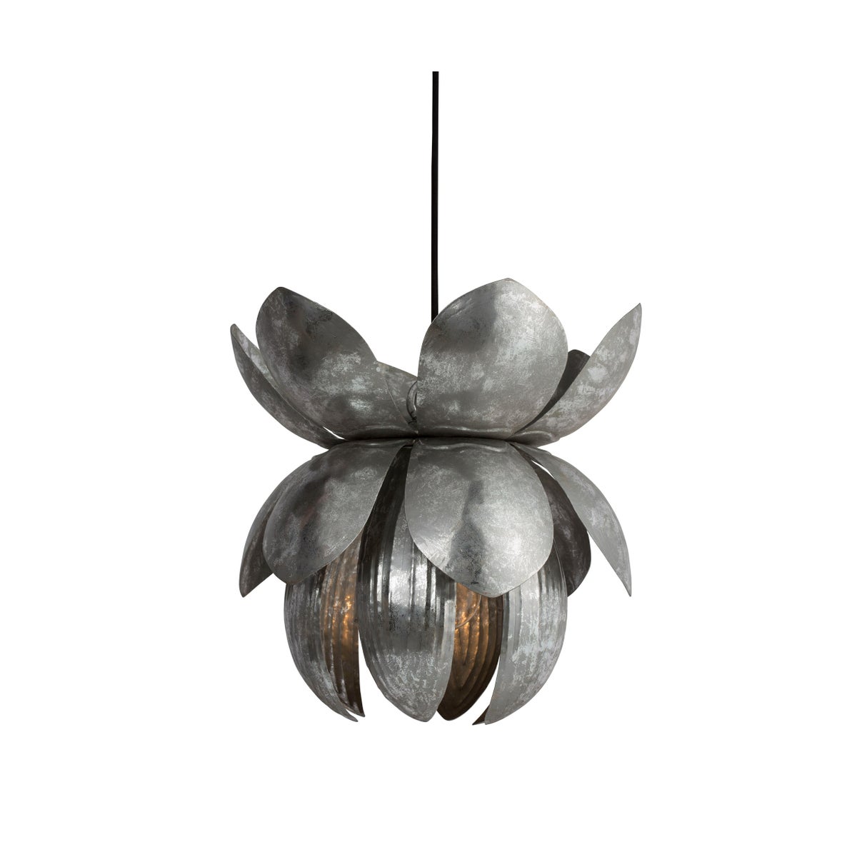 Bira Pendant - Aged Nickel