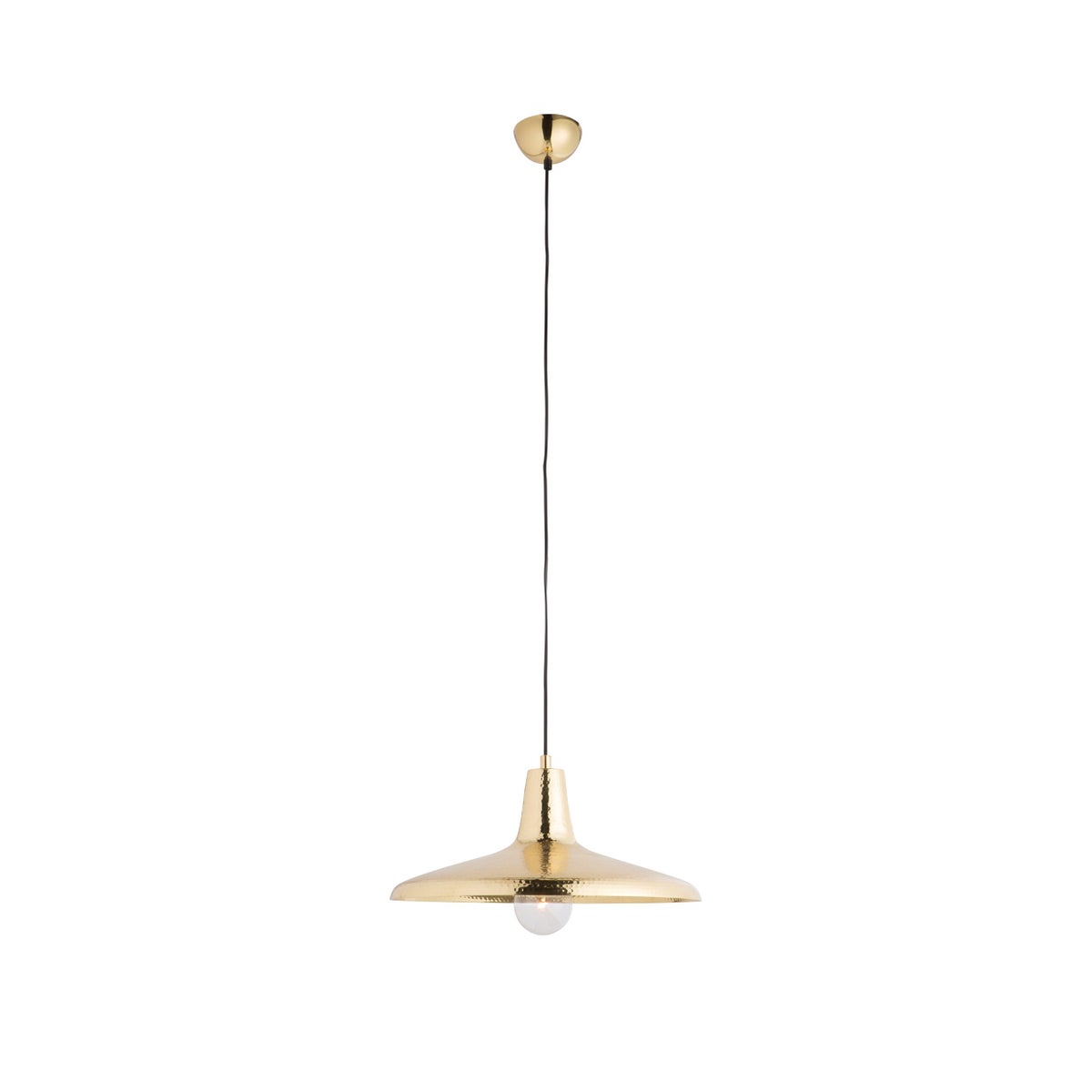 Lena Pendant - Polished Brass