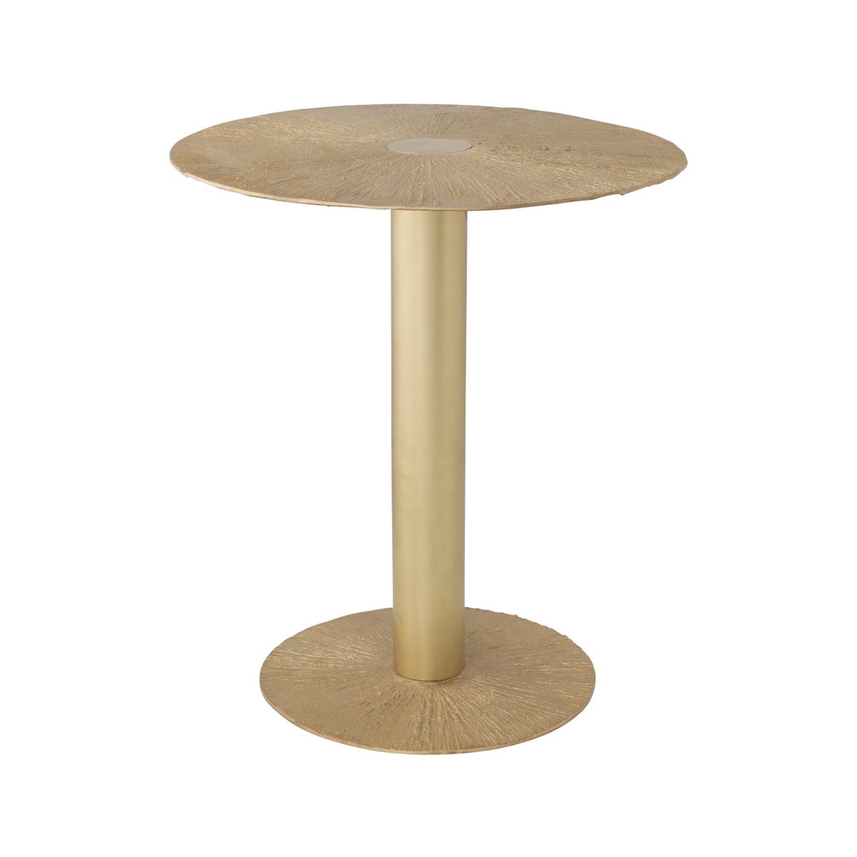 Aga Table - Satin Brass