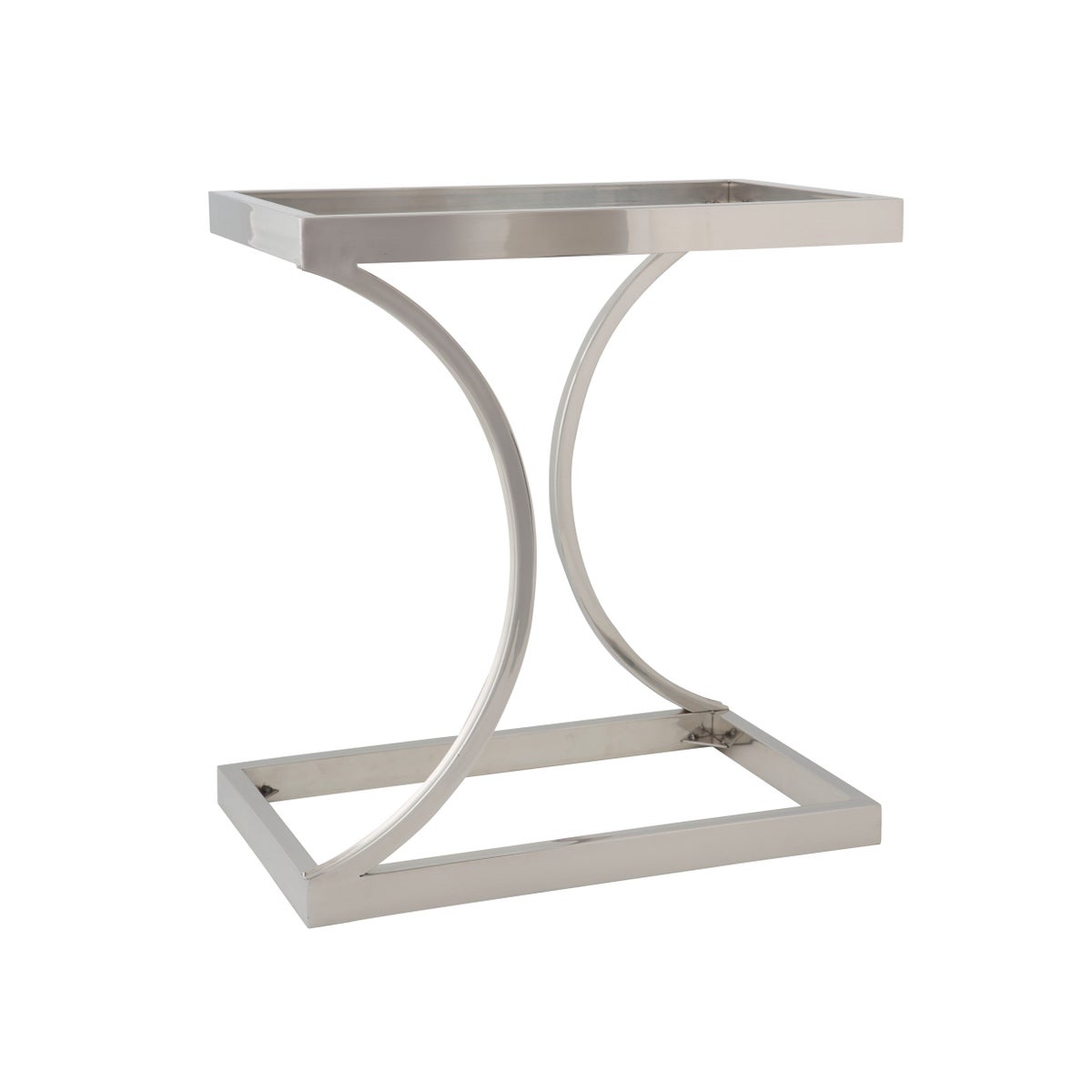 Gigi Table - Polished Stainless Steel