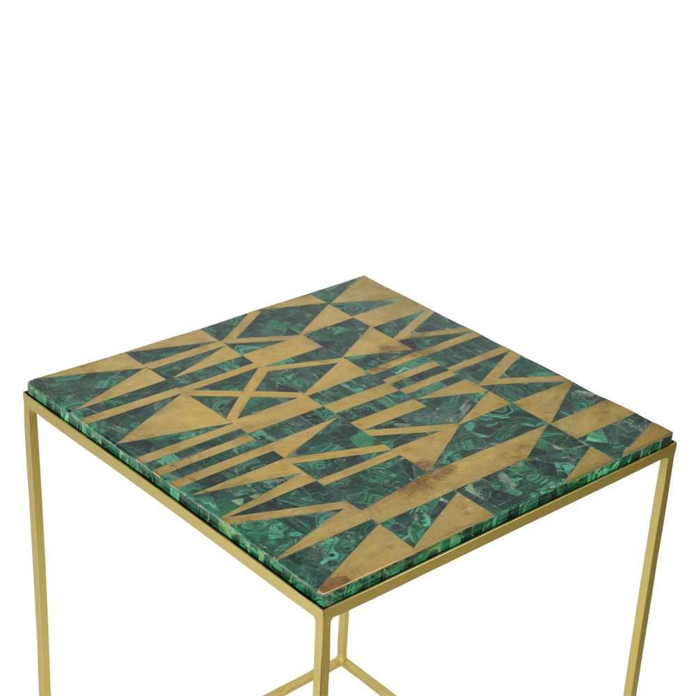 Coco Table - Malachite