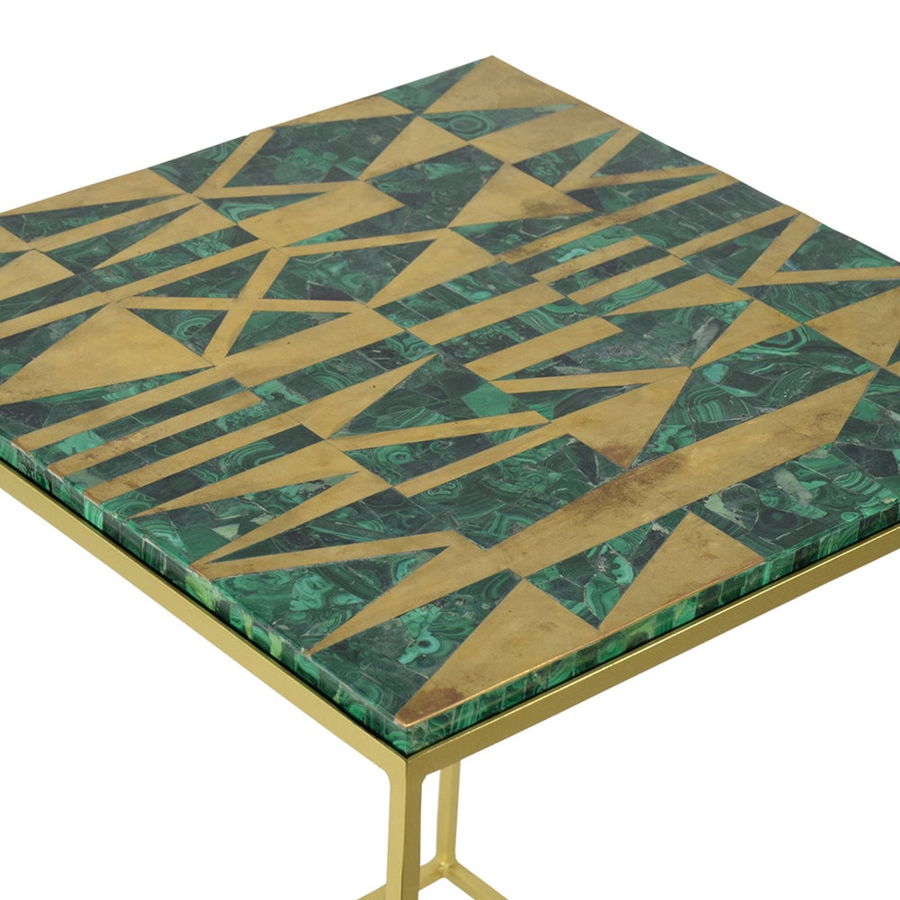 Coco Table - Malachite