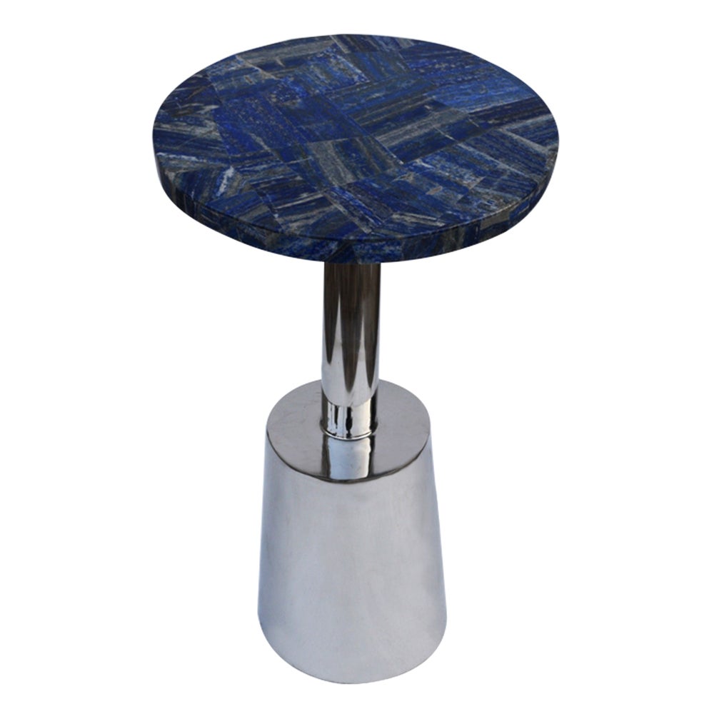 Billie Accent Table (Round) - Lapis Top