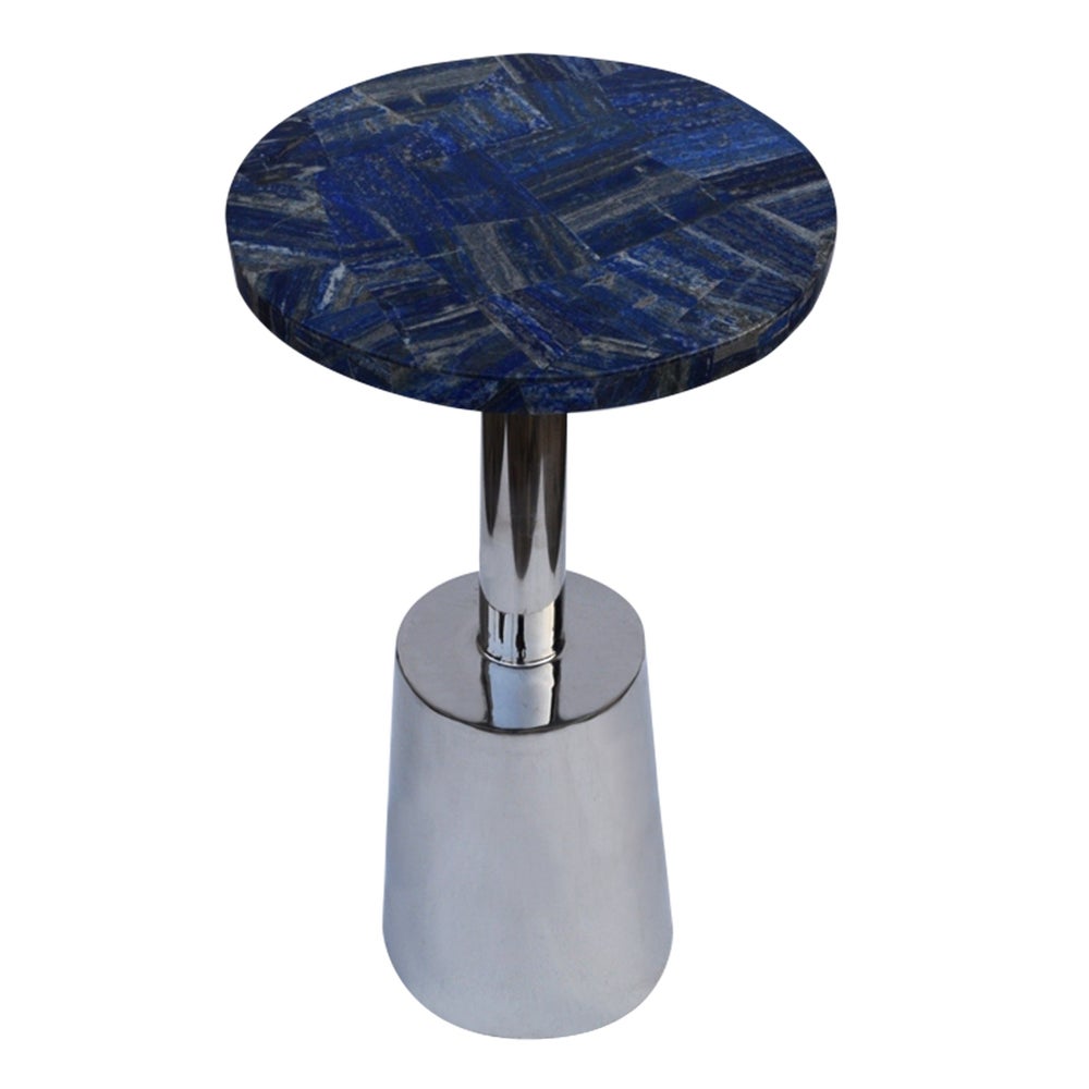 Billie Accent Table (Round) - Lapis Top
