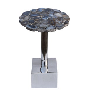 Billie Accent Table (Square) - Agate Top