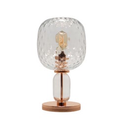 Hooray Harriet Table Lamp - Copper, Cristale Tuft Glass