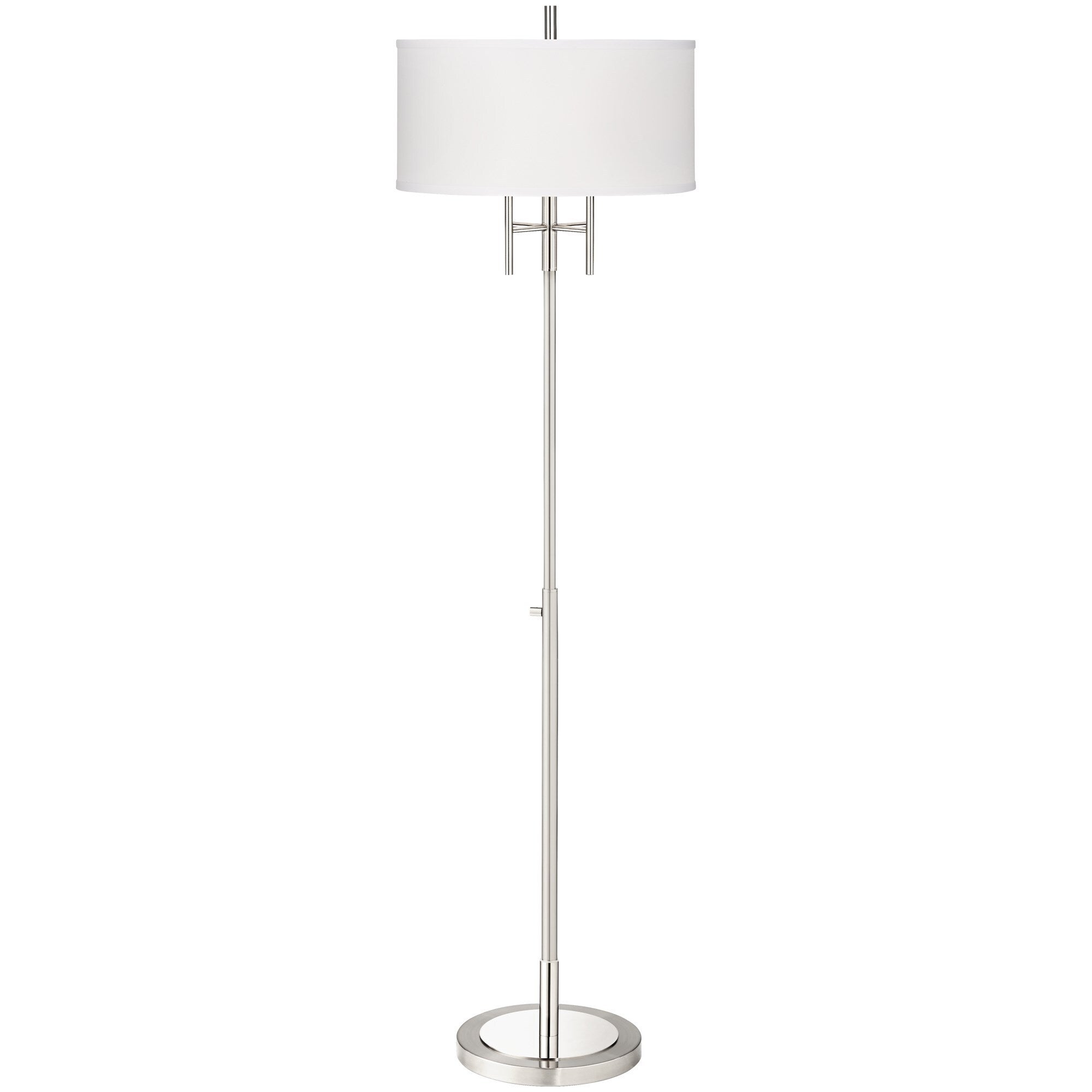 kathy ireland espresso deco trophy floor lamp