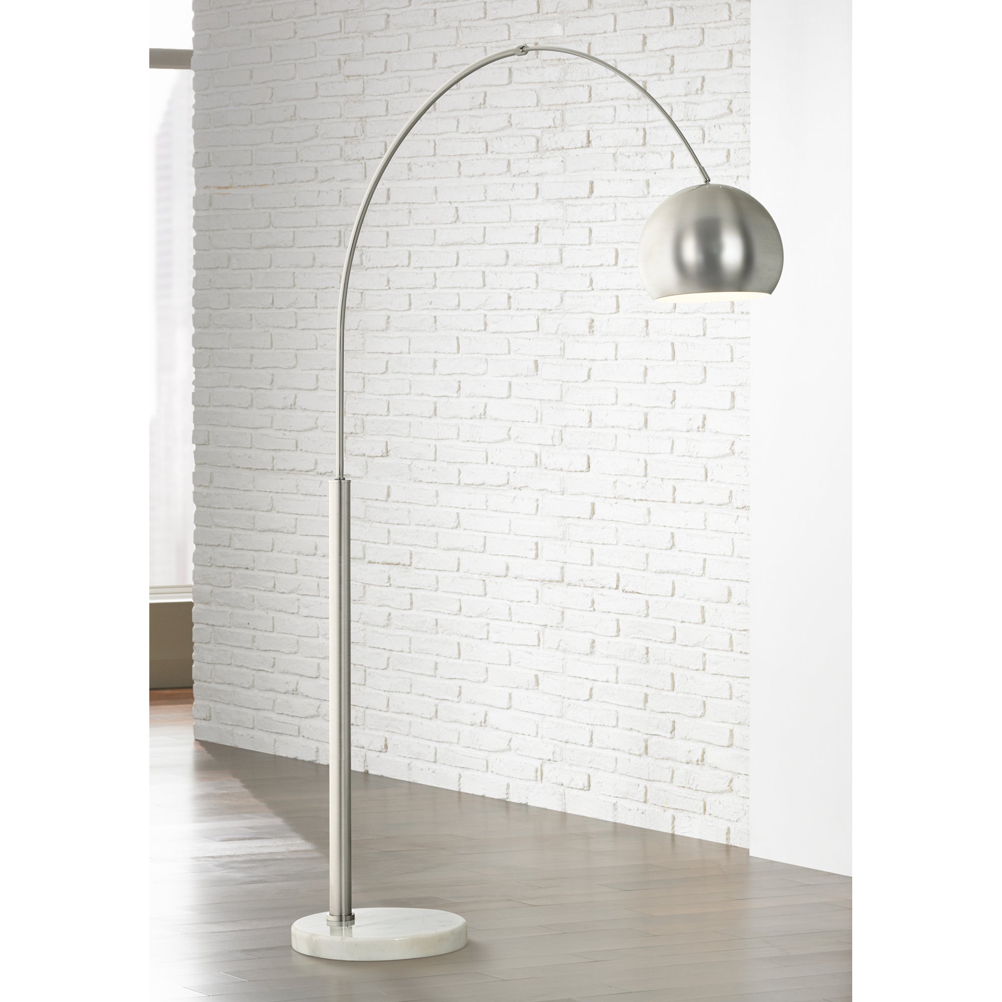 basque arc floor lamp