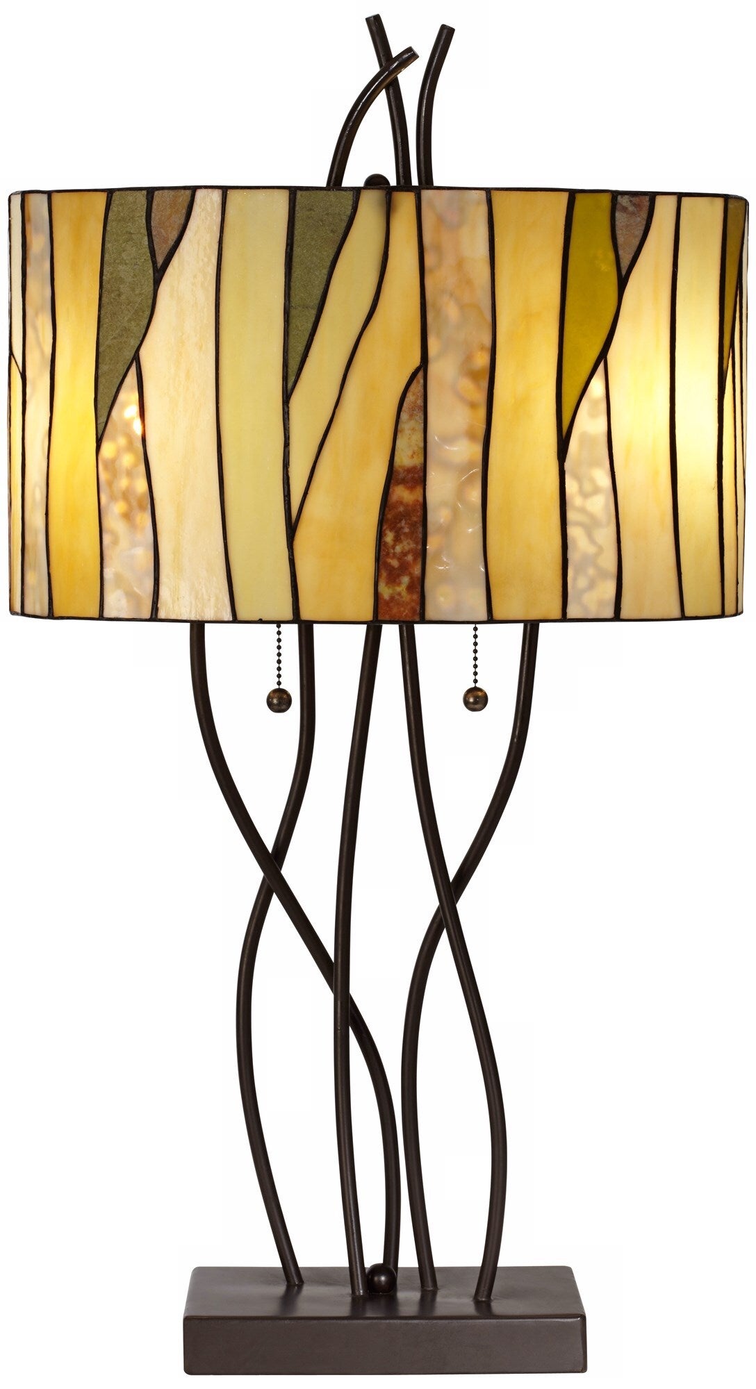 pacific coast oak vine floor lamp