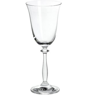 Angela - Bohemia Wine Glass w/Stem 6pc Set 250ml