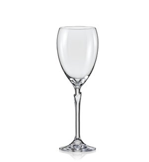Lily - Bohemia Wine Glass w/Stem 350ml6pc Set