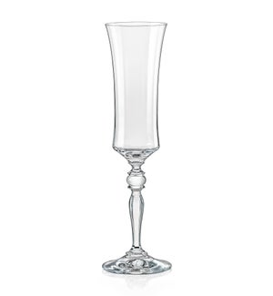 Grace - Bohemia Champagne Glass w/Stem 6pc Set 180ml
