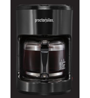 Proctor Silex 10-cup coffee maker black