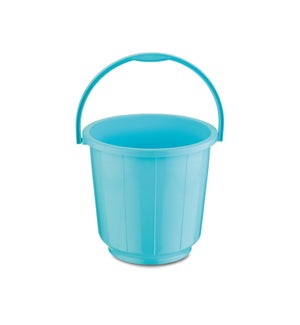 Bucket Plastic/Handle 13L Blue