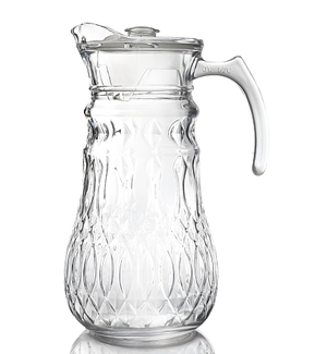 Glass Pitcher 1.8L Embossed