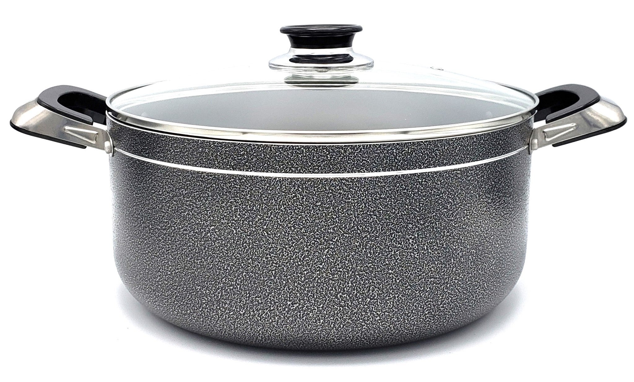 Prestige Cuisine & Non-Stick Aluminum Dutch Oven with Glass lid (10 Quart)