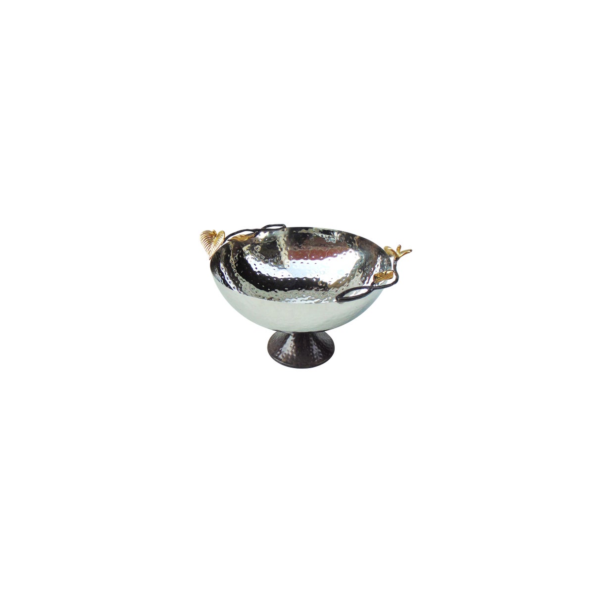 Footed Bowl S/S 7inch 3 tone
