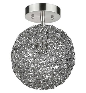 Snow 1-Light Convertible Flushmount