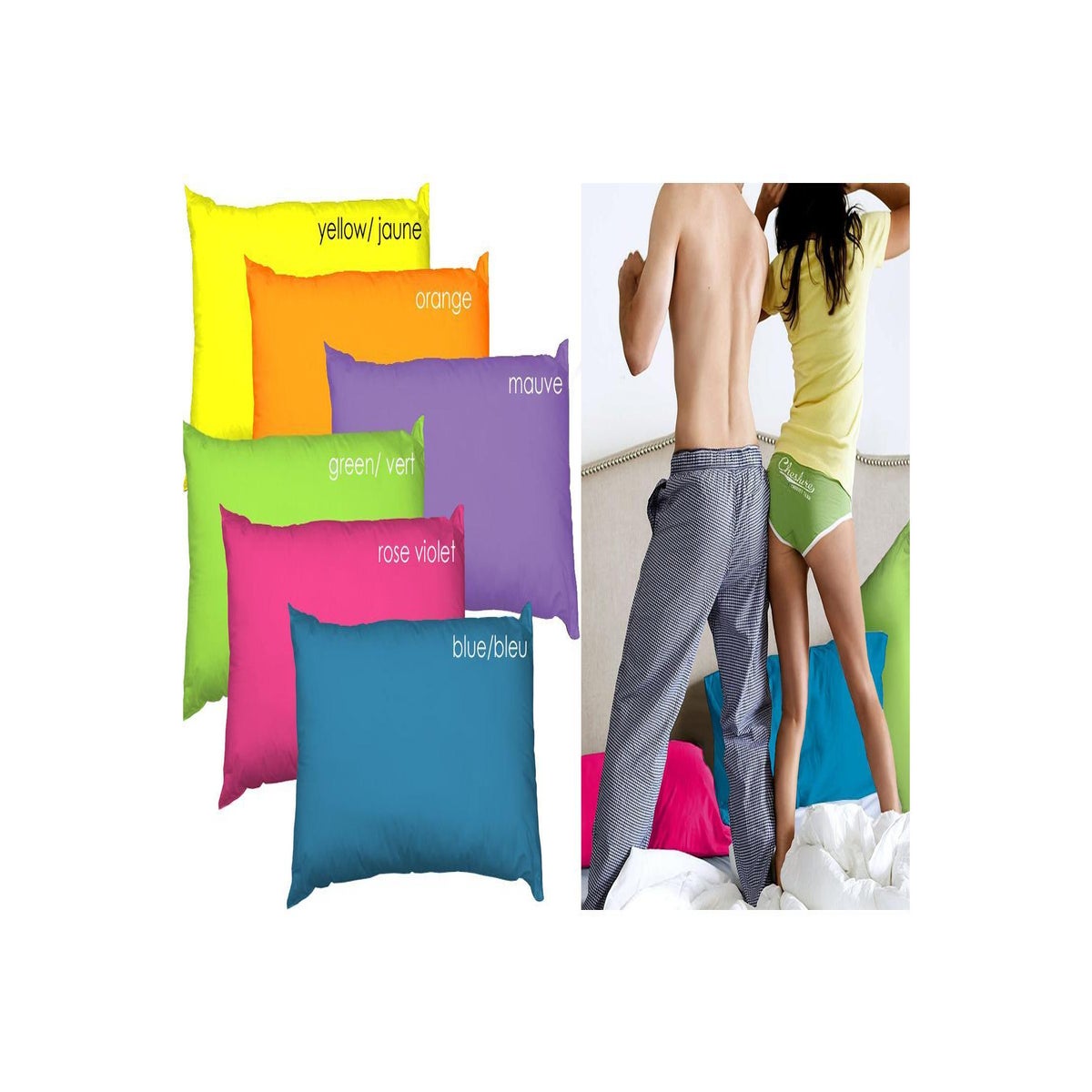 Neon Microfiber-Orange-18 x 42-BODY.PL/E - body pillows | Marimac Group, image size:1200x1200