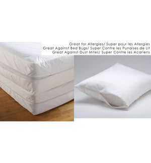 Wrapr Antibug Pillow Protector Pair STD 20B