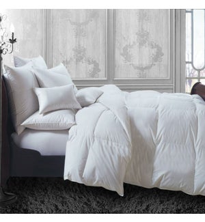Percale White Duvet Synth Hotel Queen
