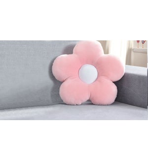 Kids Plush Novelty Cushion-pink flower--6/B