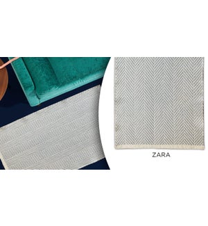Zara Herring Bone Cotton Rug 27''x45'' - 12B