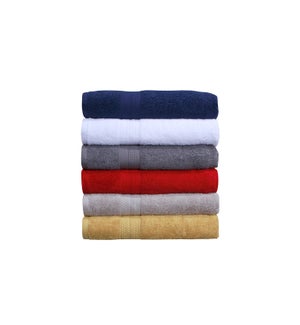 Egyptian Cotton-Navy-28x55 Bath towel-12/b