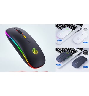WIRELESS MOUSE RGB RECHARGEABLE 2.4g & BT5.0