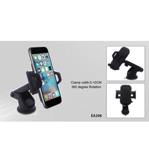 SUCTION CAR MOUNT CELLPHONE HOLDER ON DASHBOARD/WINDSHIELD