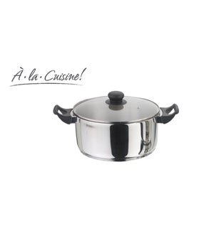 24CM DUTCH OVEN WITH GLASS LID 4B