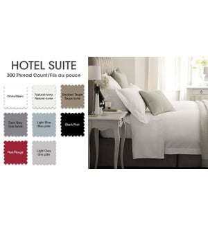 Hotel Bed Skirt T300ctn Stpe K
