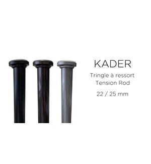 KADER TENSION ROD-Bronze-24 x 36-ROD SET  6/b