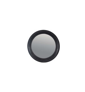 Round Mirror Black 84x84x5.5 - 2B