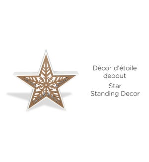 Star Standing D‚cor W/ Deisgn 36x37x7-8B