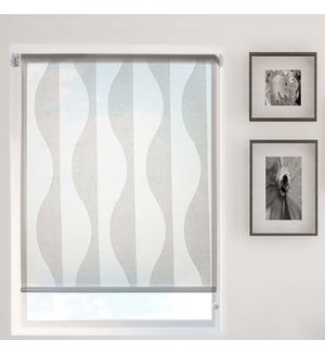 Printed Daylight Roller Blinds Wave White 32X77
