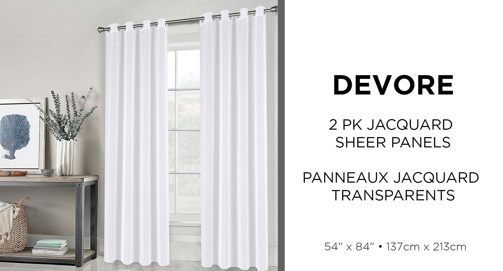 Curtains & Blinds - Curtains - Jacquard
