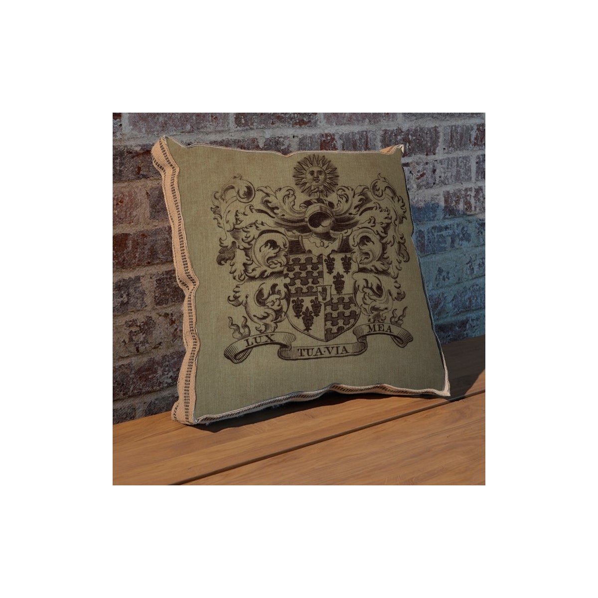 Sun Crest pillow