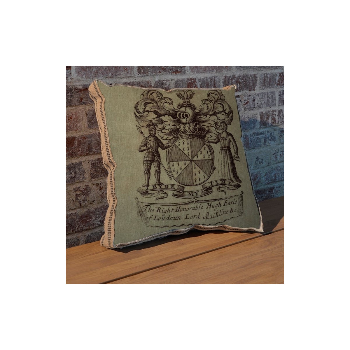 Knight Crest pillow
