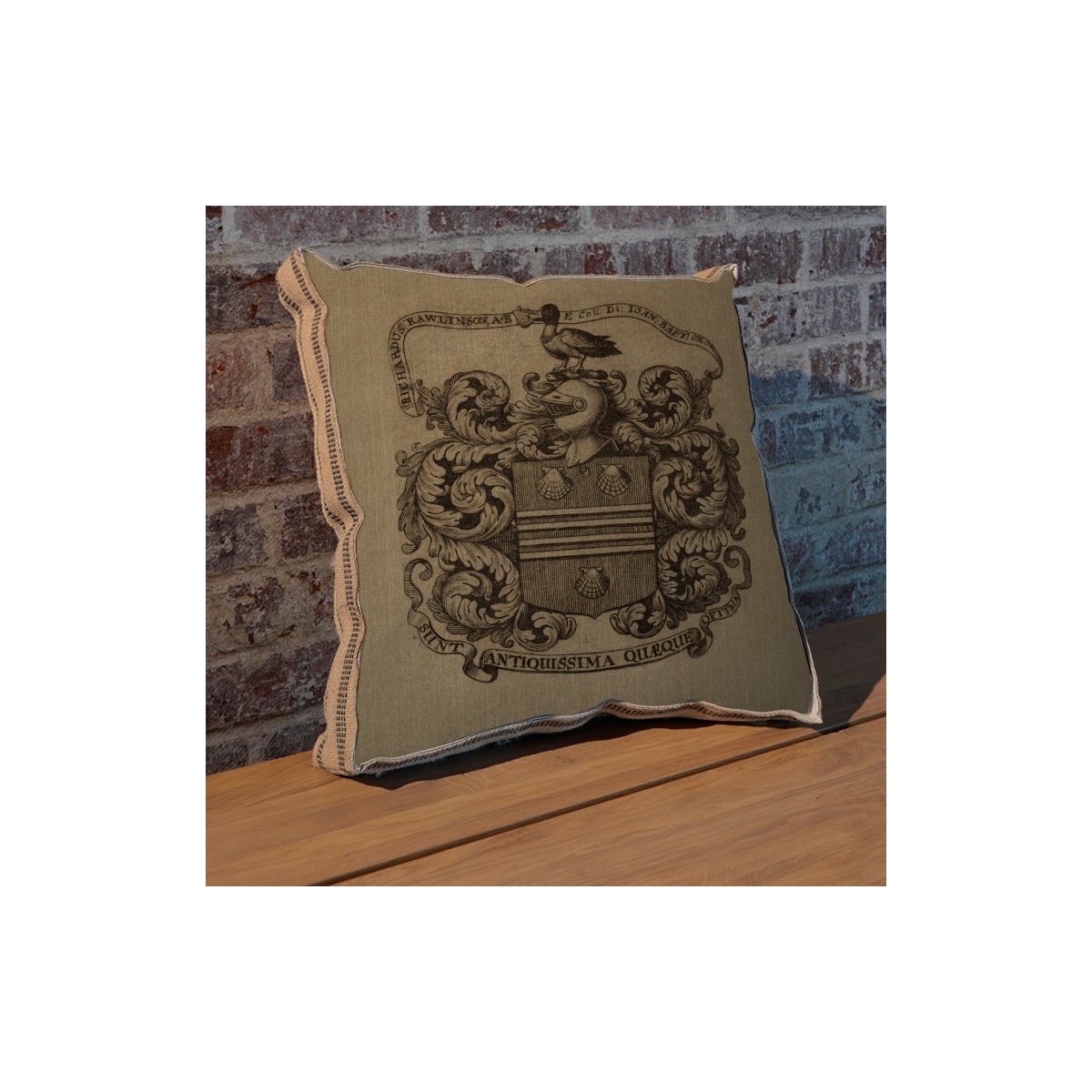 Duck Crest pillow