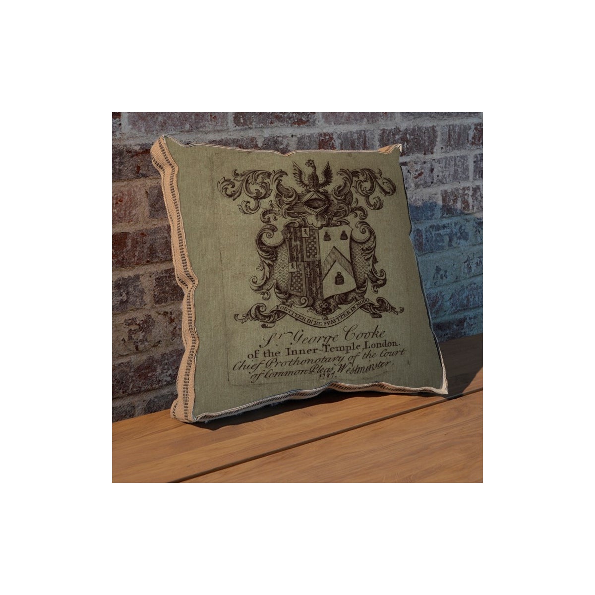 Phoenix Crest pillow