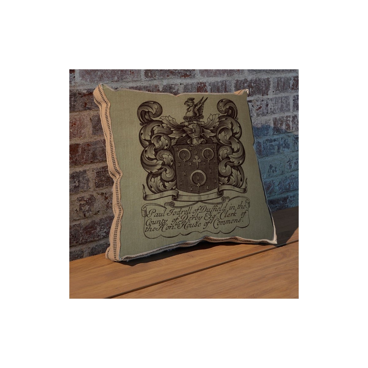 Phoenix Crest II pillow