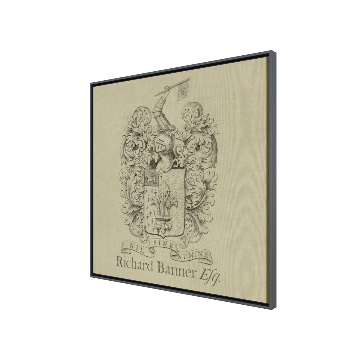Fleur Crest square