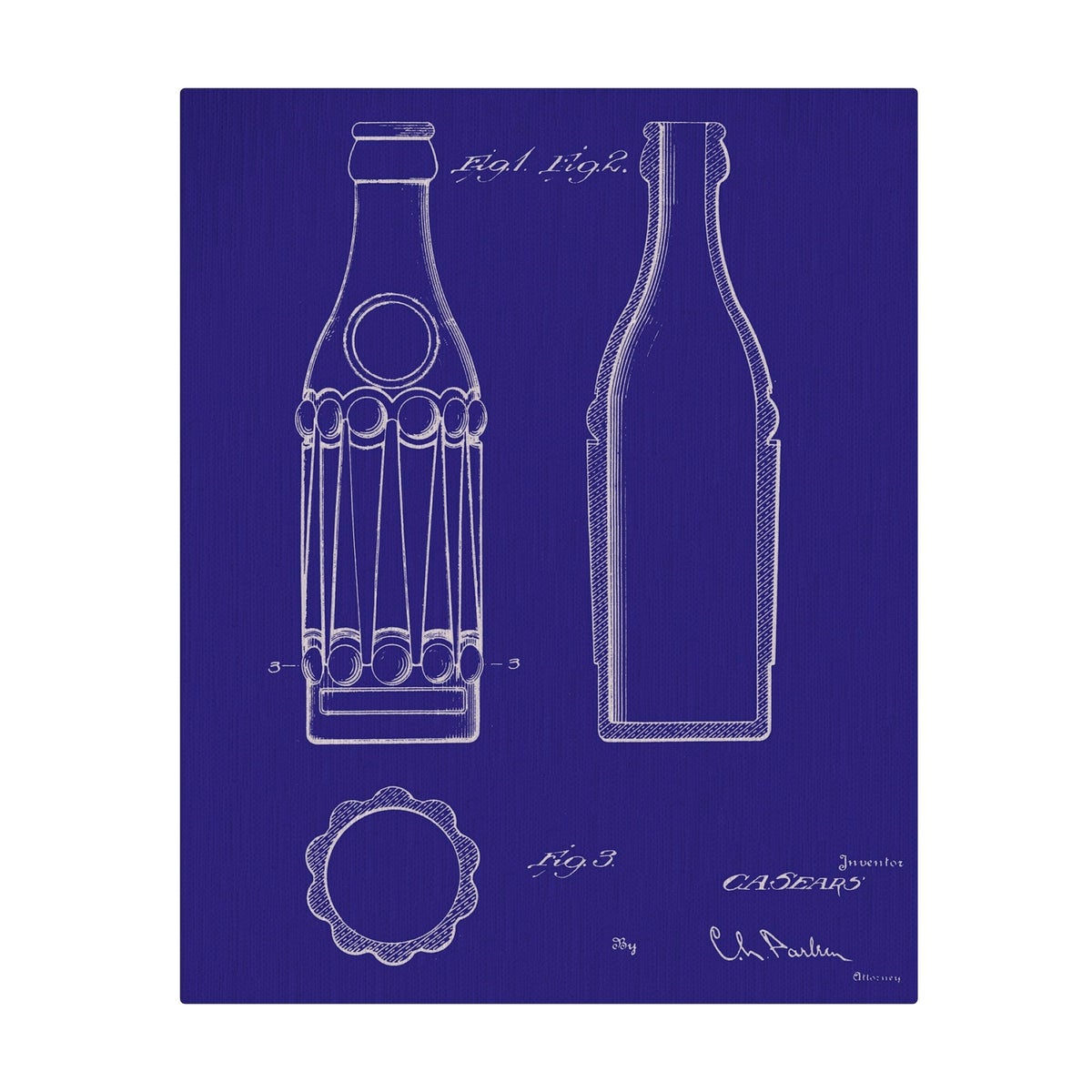 Vintage Soda Bottle III color
