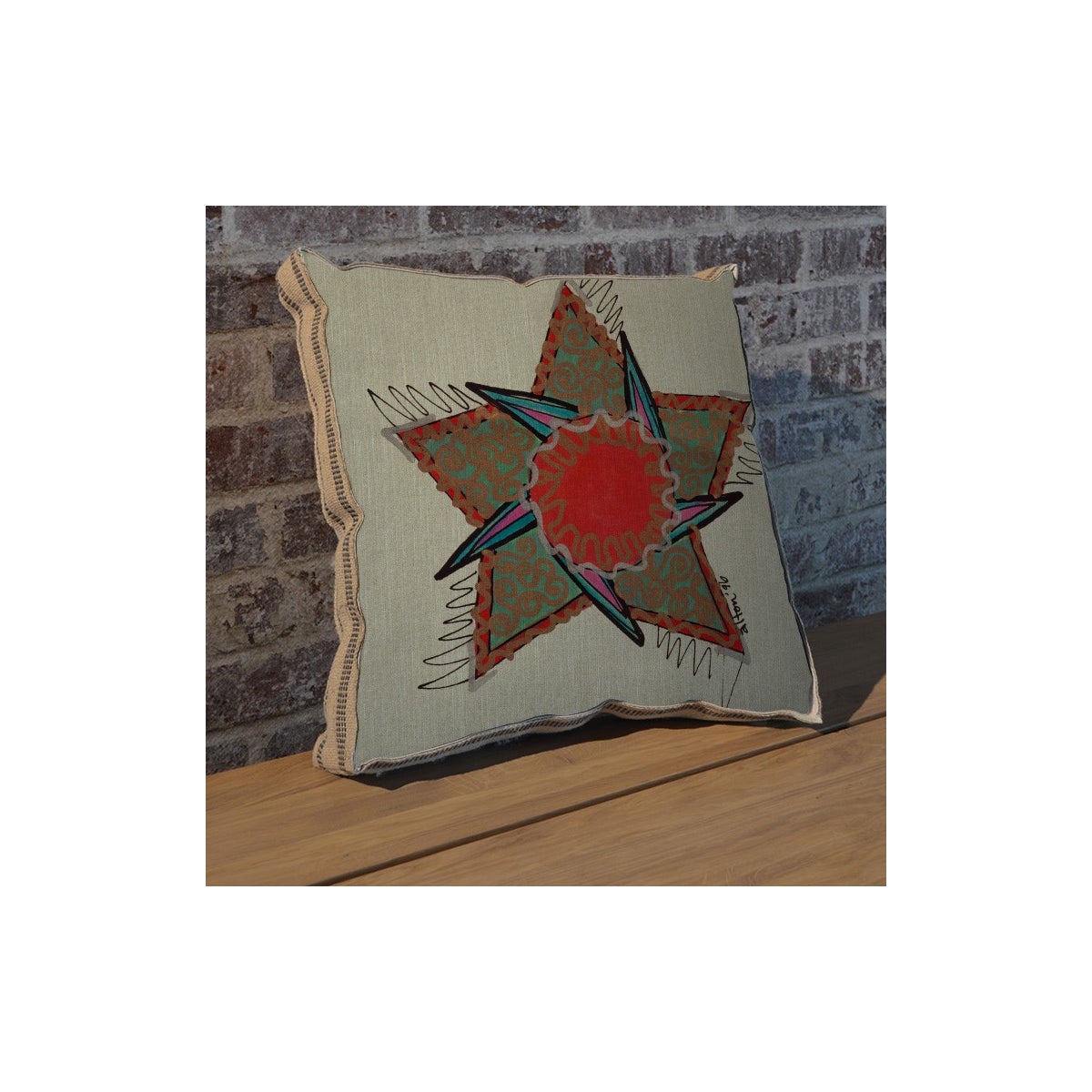 Alton Star pillow