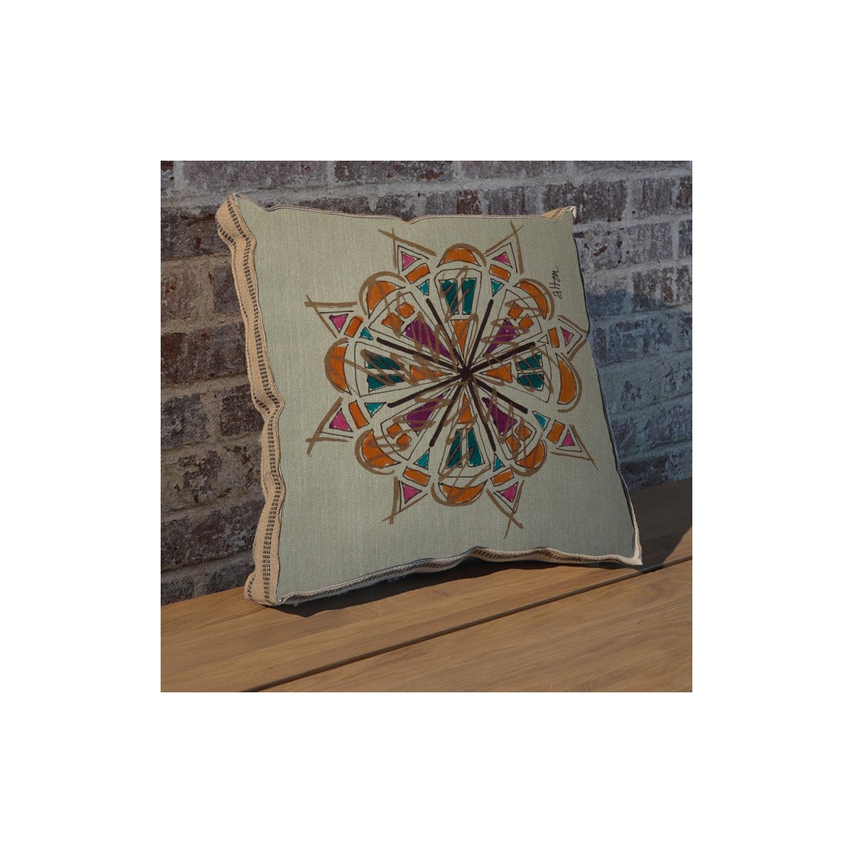 Alton Mandala I pillow