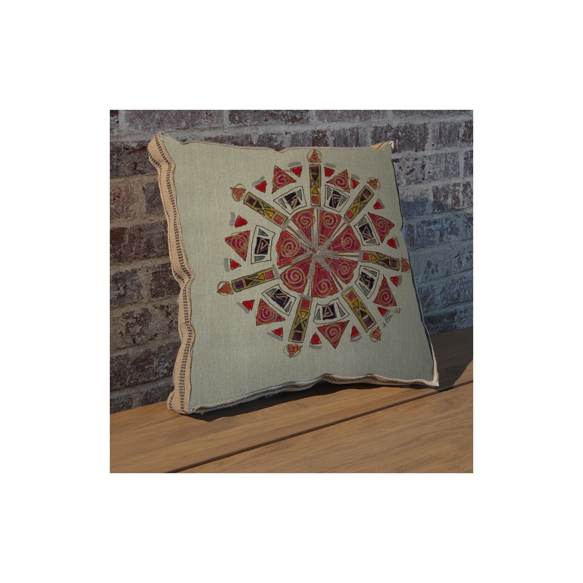 Alton Mandala II pillow