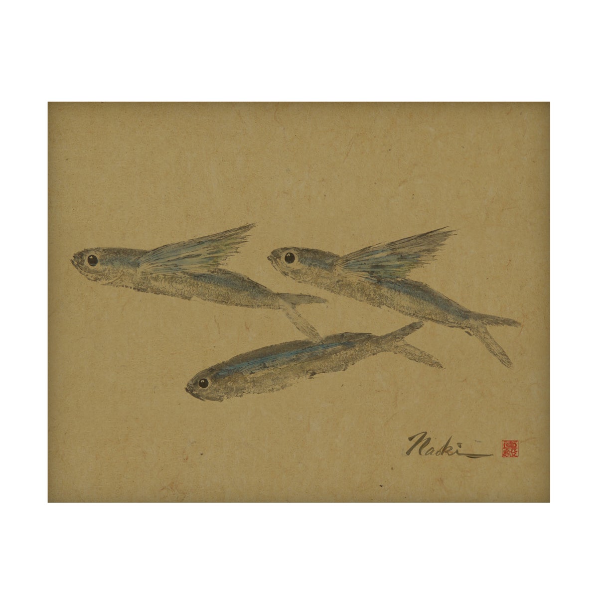 1908 Naoki Art Collection Hemp Panel