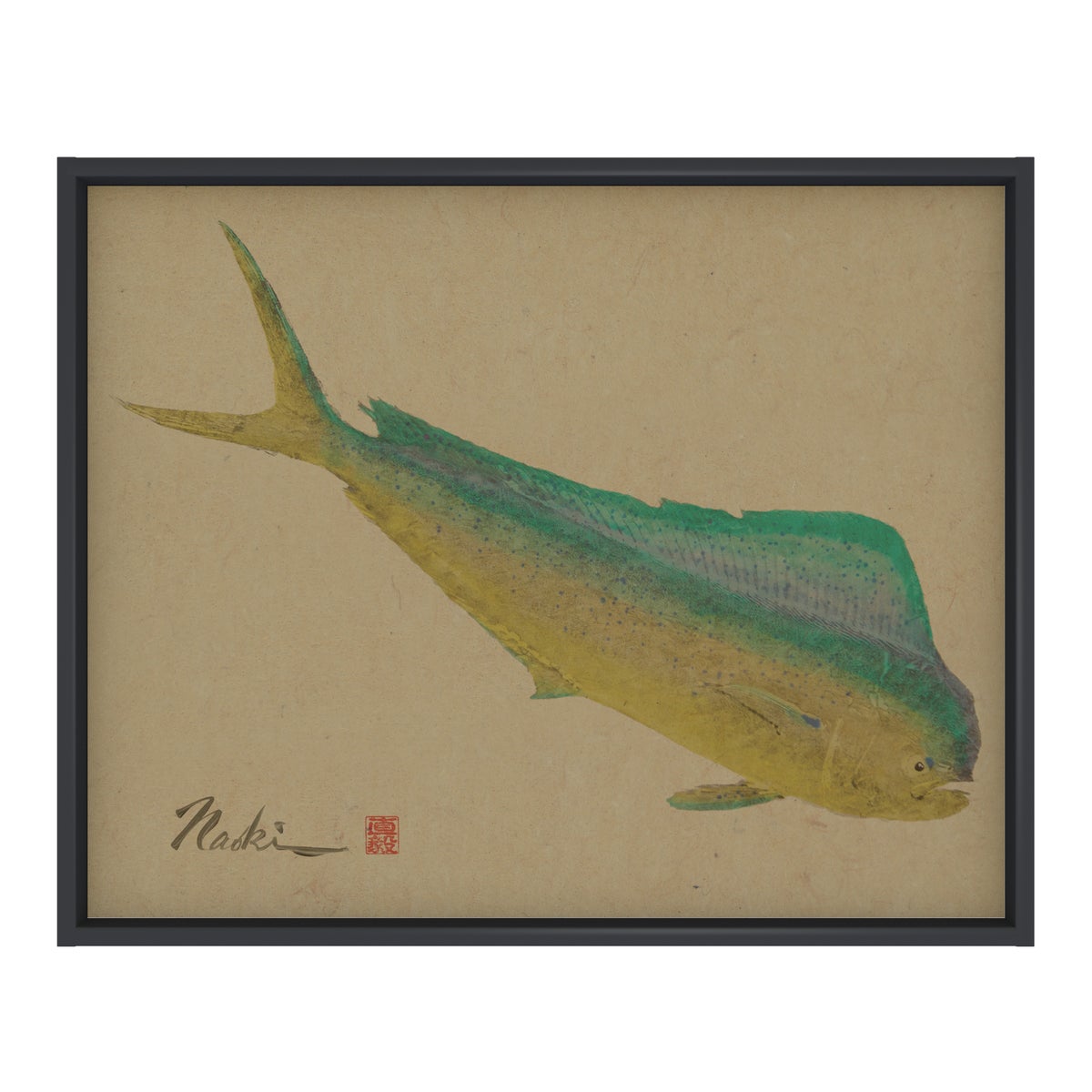 1909 Naoki Art Collection Hemp Panel